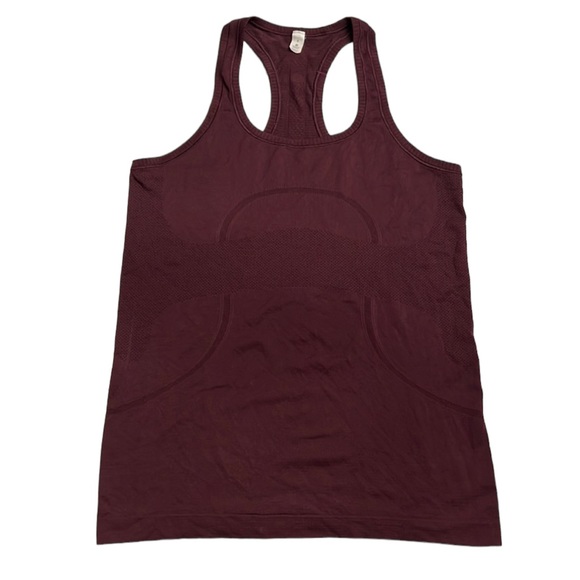 lululemon athletica Tops - 43. Lululemon Swiftly Tech Tank Top Burgundy